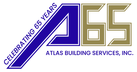 Atlas Building 65 years logo